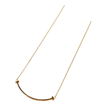 Tiffany & Co. T Smile 项链（小号），长度 40.6~45.7 厘米，18K 玫瑰金，管理编号：11748