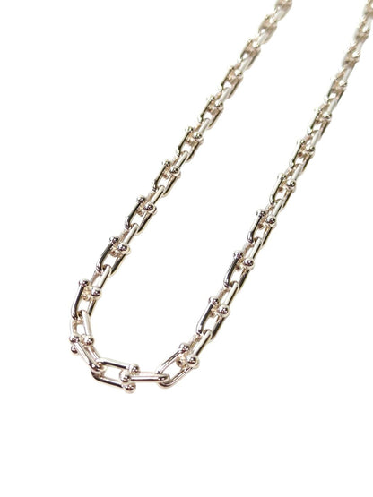 Tiffany & Co. HardWear 小号链环项链，925银/42.91g，银色，管理编号：11806