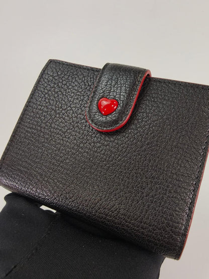 MIU MIU ミュウミュウ FOREVER 2つ折り 財布 マドラスフォーエバー 黒 管理番号：10335