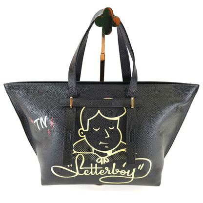 FURLA フルラ Giove ジョベ トートバッグ LETTERBOY レターボーイ 日本限定 ブラック 管理番号：10406