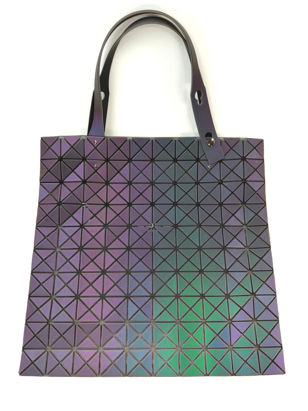 BAOBAO ISSEY MIYAKE バオバオ トートバッグ 紫 管理番号：11063