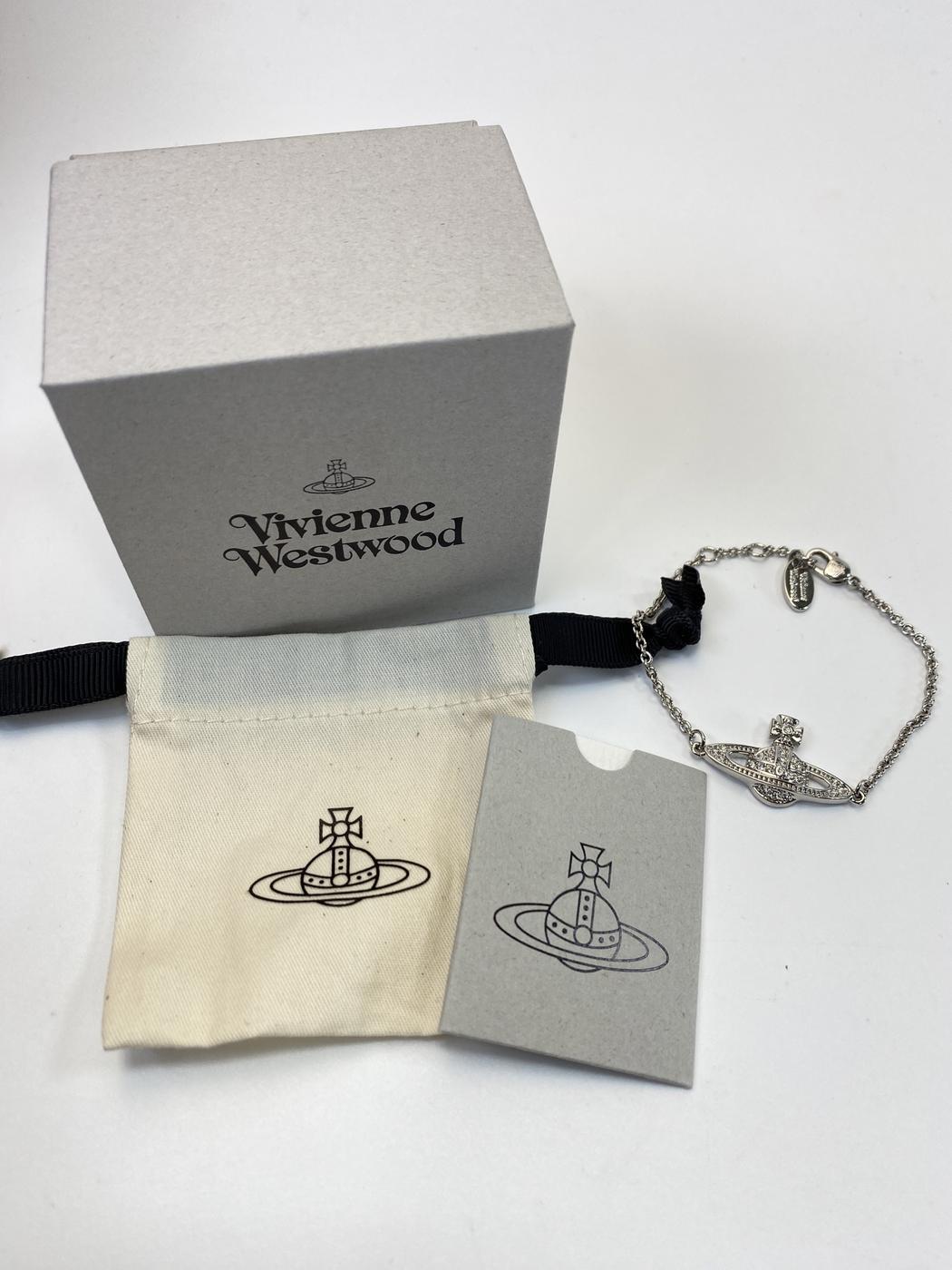 Vivienne Westwood ヴィヴィアン オーブ ブレスレット シルバー 管理番号：10808