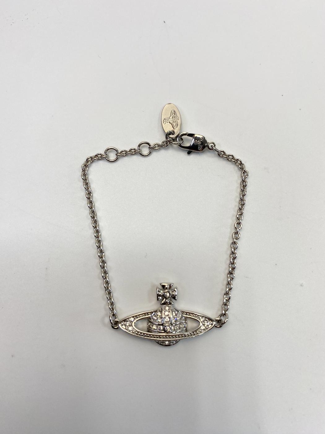 Vivienne Westwood ヴィヴィアン オーブ ブレスレット シルバー 管理番号：10808