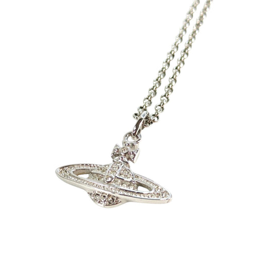 Vivienne Westwood Mini Bas Relief Pendant Necklace Silver Model number: 11314