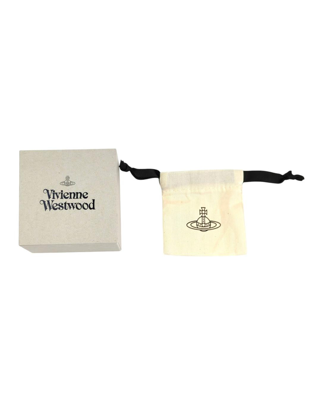 Vivienne Westwood 薇薇安 阿里埃拉 耳环 银色 管理编号：11423