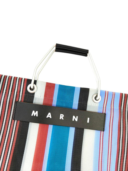 MARNI 马尼 花卉咖啡系列 托特包 多色 管理编号：11334