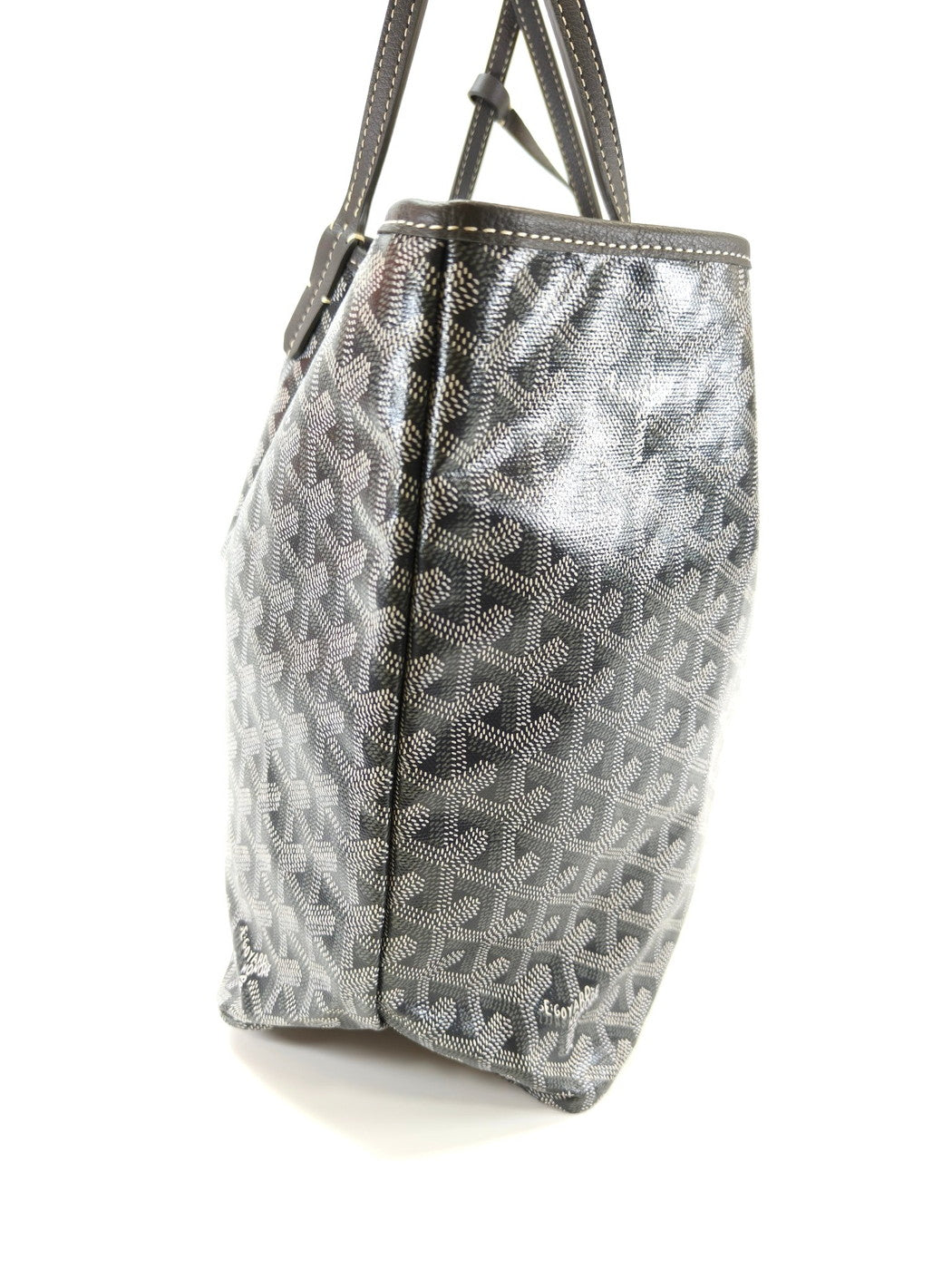 【未使用】GOYARD ゴヤール サンルイ PM トートバッグ グレー 管理番号：10415