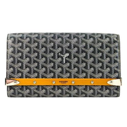 GOYARD 戈雅 蒙特卡洛 PM 两用手拿包 单肩包 灰色 商品编号：11364