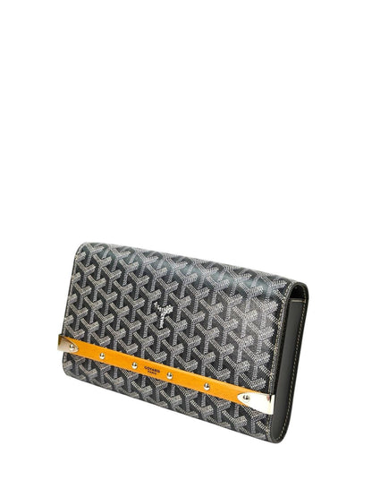 GOYARD 戈雅 蒙特卡洛 PM 两用手拿包 单肩包 灰色 商品编号：11364