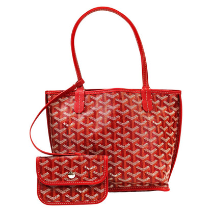 GOYARD ゴヤール ANJOU 安灼丽 托特包 迷你手拿包 红色 管理编号：11487