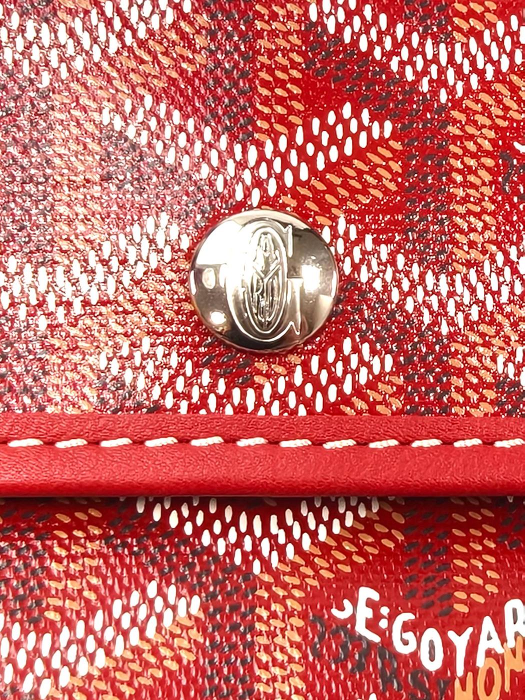 GOYARD ゴヤール ANJOU 安灼丽 托特包 迷你手拿包 红色 管理编号：11487