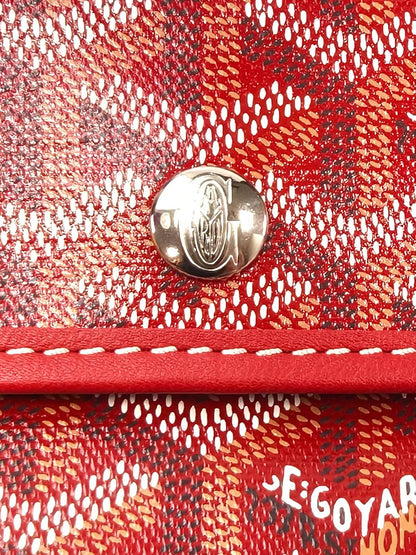 GOYARD ゴヤール ANJOU 安灼丽 托特包 迷你手拿包 红色 管理编号：11487