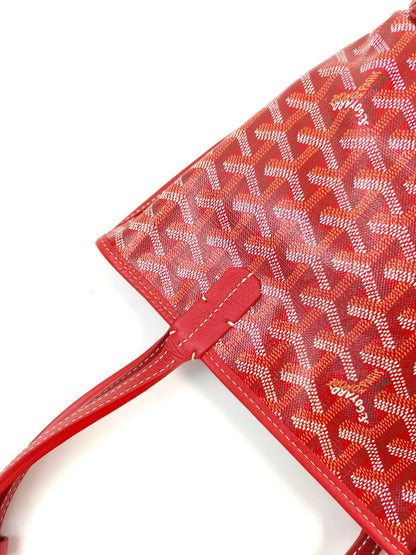 GOYARD ゴヤール ANJOU 安灼丽 托特包 迷你手拿包 红色 管理编号：11487