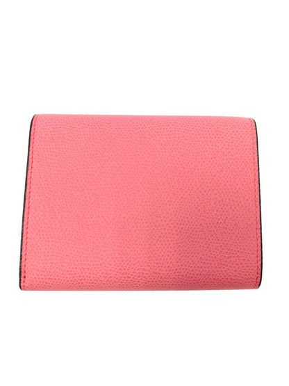 Valextra ISIDE Trifold Compact Wallet Pink Control Number: 11219