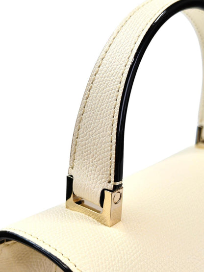 Valextra Mini Iside 2-Way Handbag with Strap White Product number: 11507