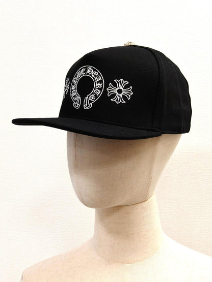 Chrome Hearts Horseshoe Baseball Cap Black Ref. No.: 11592