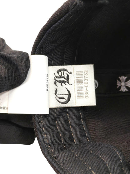 Chrome Hearts Horseshoe Baseball Cap Black Ref. No.: 11592