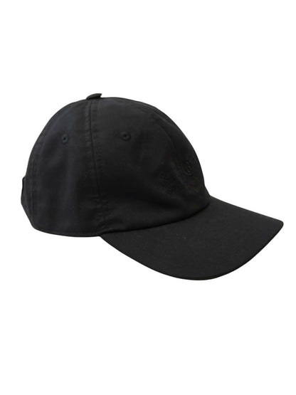 MM6 Maison Margiela メゾン マルジェラ ポリエステル×コットン キャップ 黒 管理番号：11824