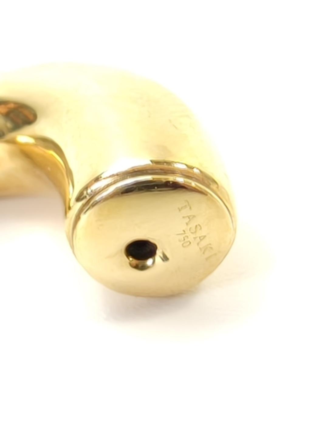 TASAKI タサキ リファインド リベリオンホーン ピアス ゴールド 管理番号：11087