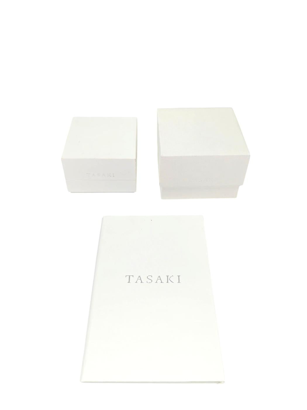 TASAKI 塔思琦 danger signature 珍珠戒指 11号 金色 管理编号：11397