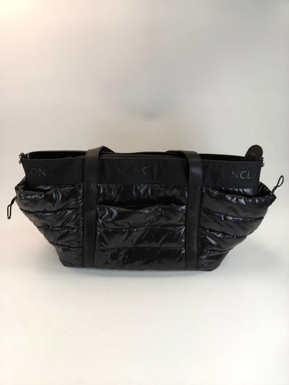 MONCLER モンクレール MOMMY BAG マザーズバッグ トートバッグ ブラック 管理番号：10786