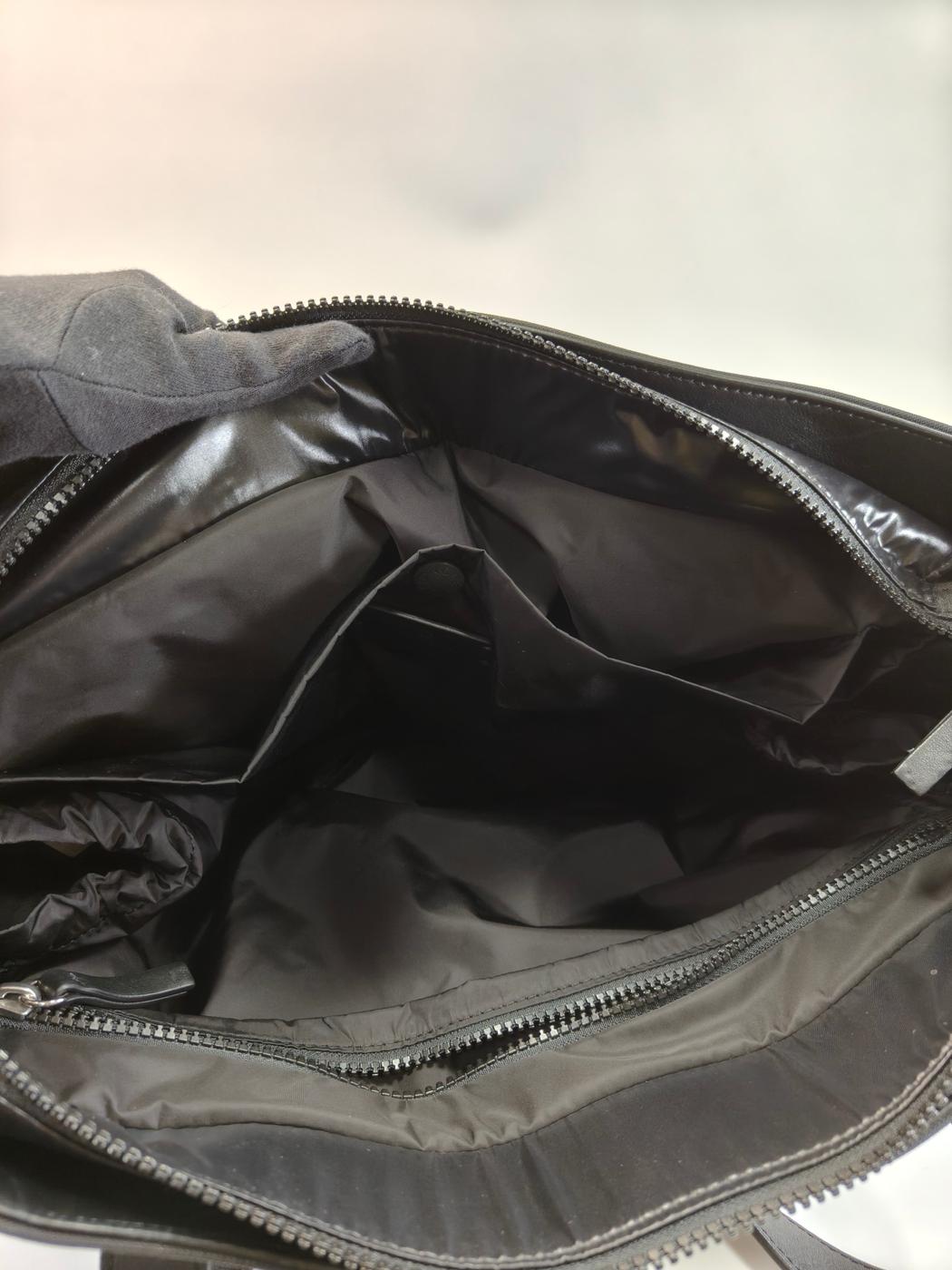 MONCLER モンクレール MOMMY BAG マザーズバッグ トートバッグ ブラック 管理番号：10786